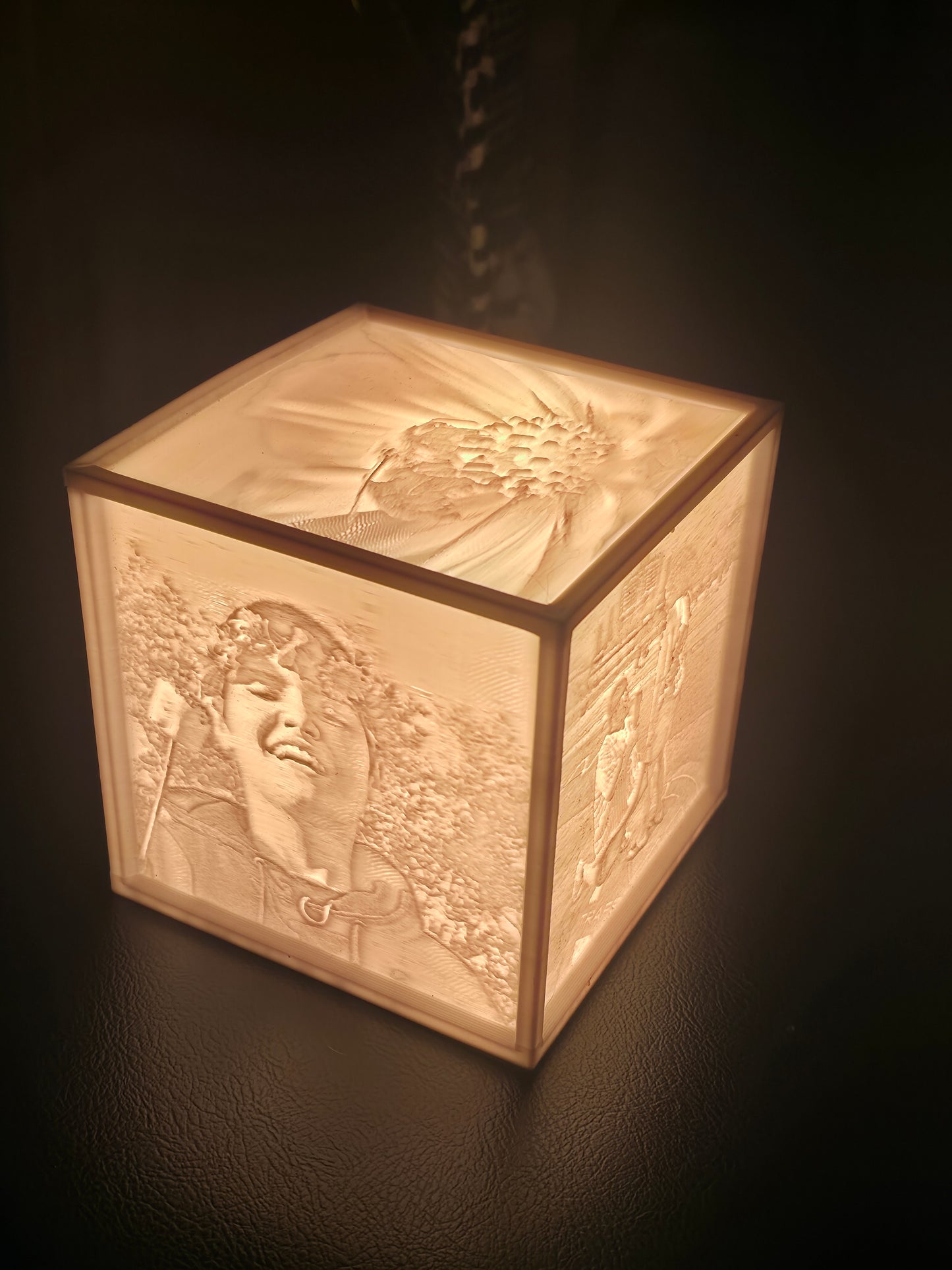 Four Image Lithophane box